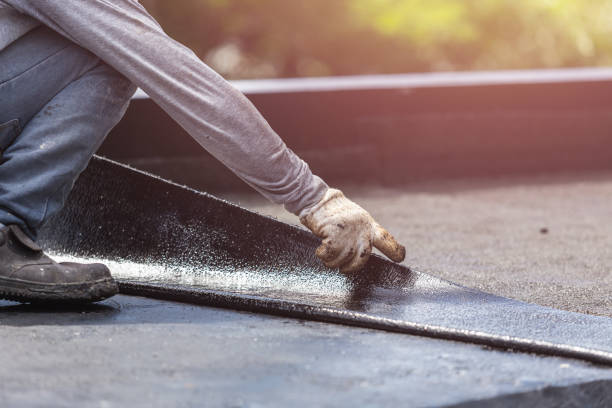 Professional Exterior Waterproofing technician working in Bay Village, OH